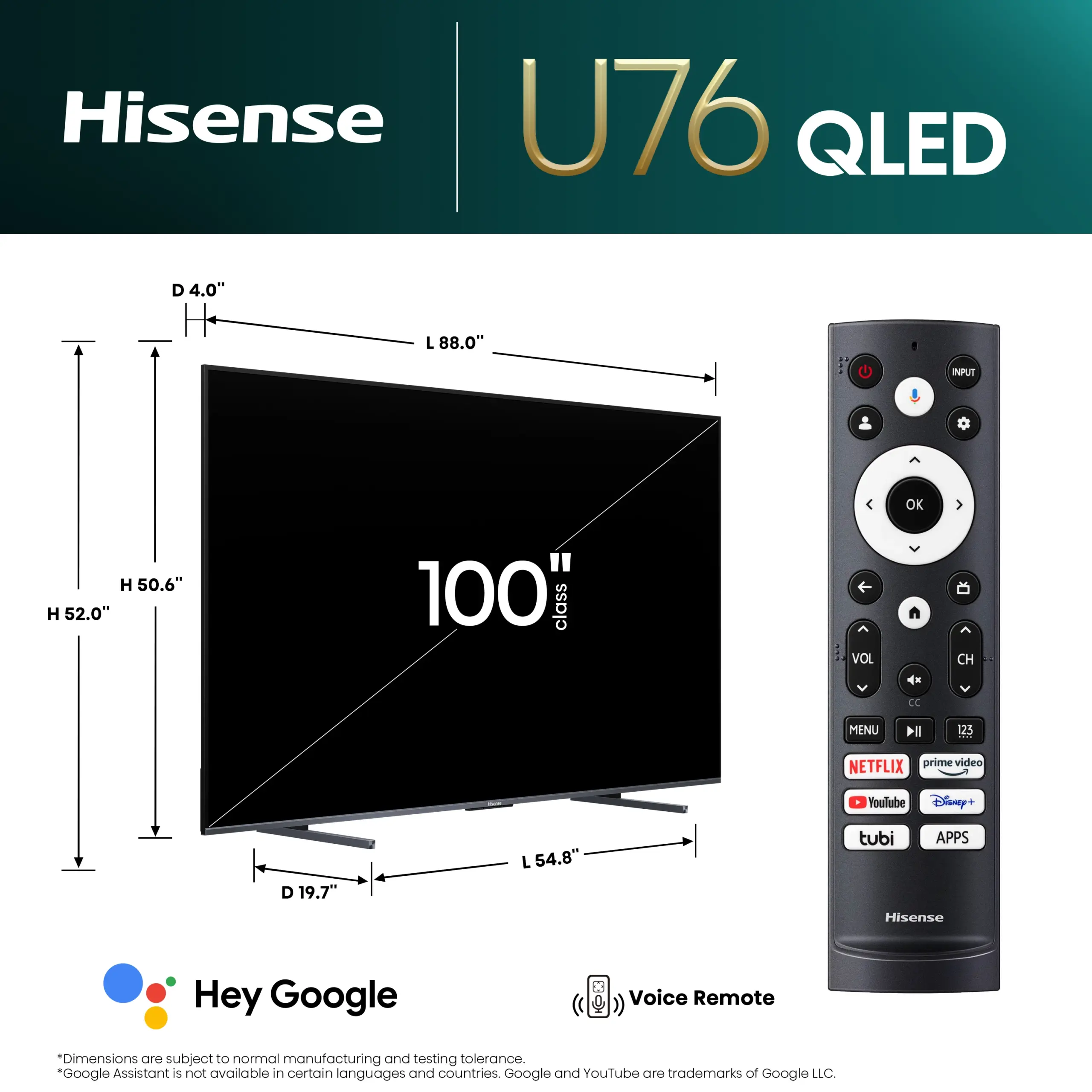 Hisense TV Dimensions: Size Guide by Model